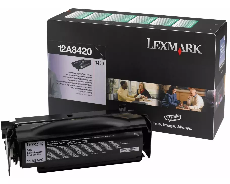 LEXMARK T430 Toner black Std Capacity 6.000 pages return