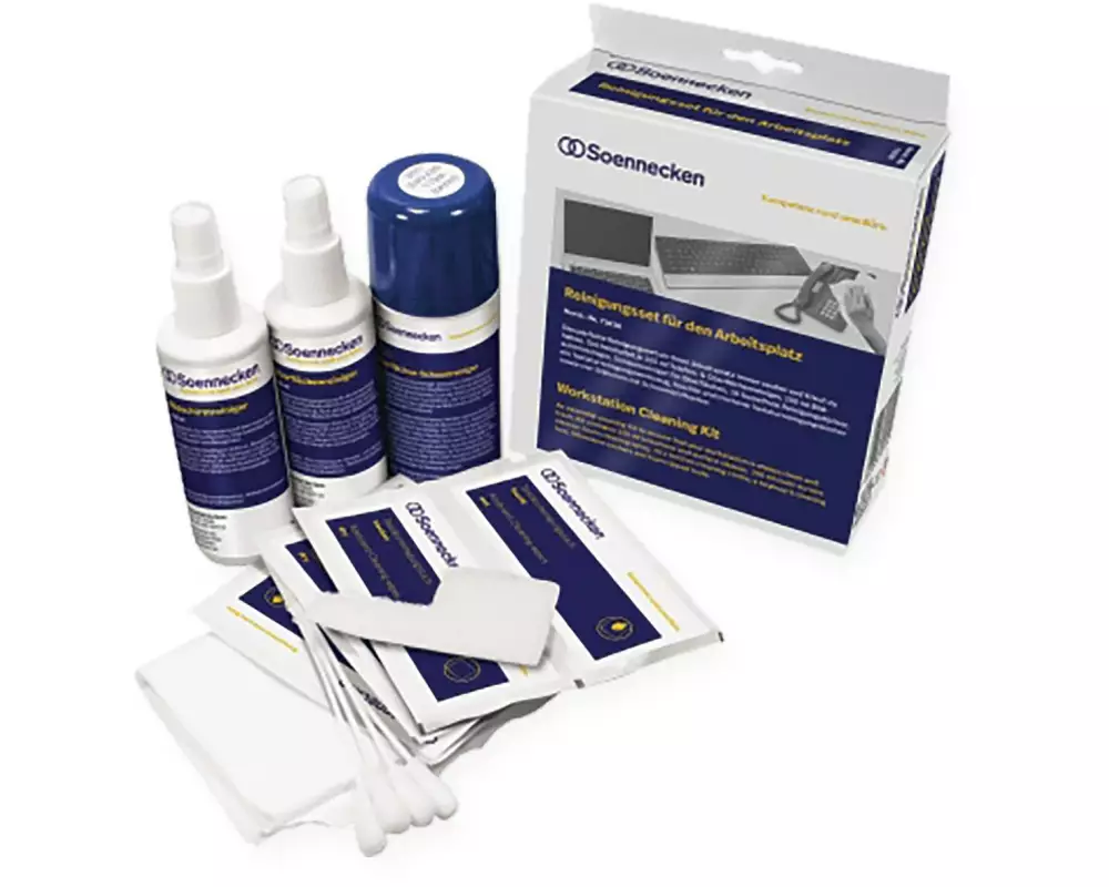 Soennecken Reinigungsset für den Arbeitsplatz, 1 Stück