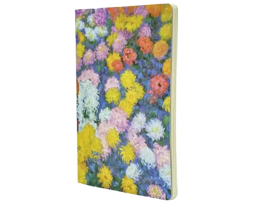 PAPERBLANKS Notizheft A5 CBD6272 Chrysanthemen blanko 80 S.