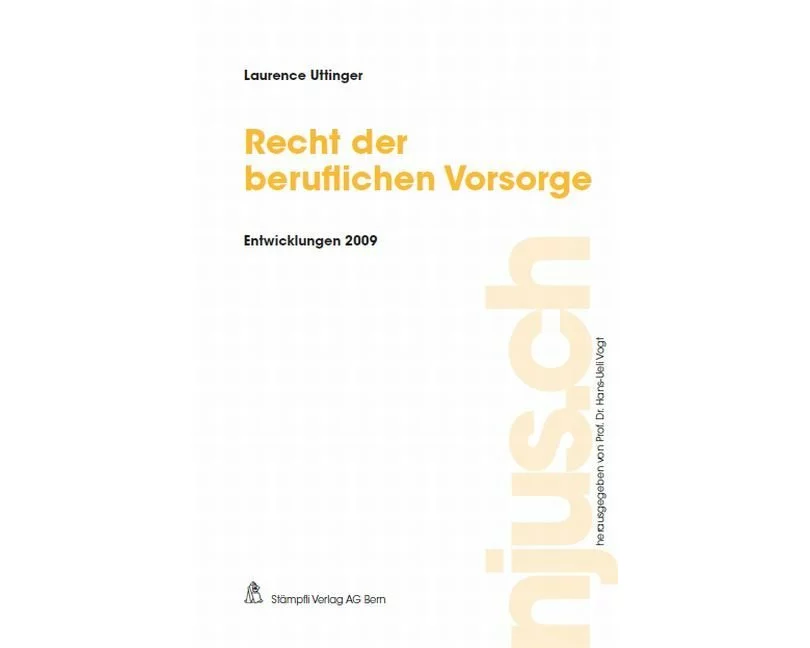 Recht der beruflichen Vorsorge, Entwicklungen 2009