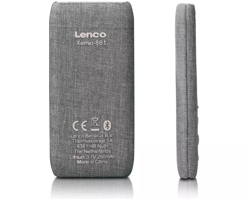 Lenco MP3 Player Xemio-861 Grau