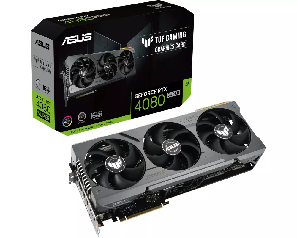ASUS Grafikkarte TUF GeForce RTX 4080 Super 16 GB