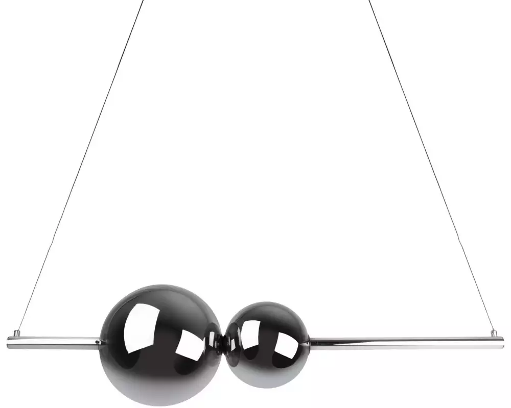 Näve Pendelleuchte LED «NOVA» Chrom 100 cm