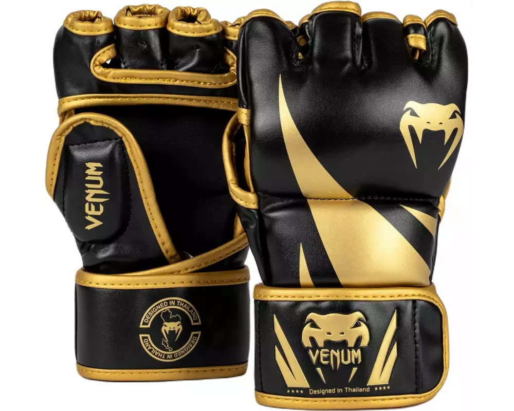 Venum Challenger 2.0 MMA Gloves Gold/Schwarz, L-XL
