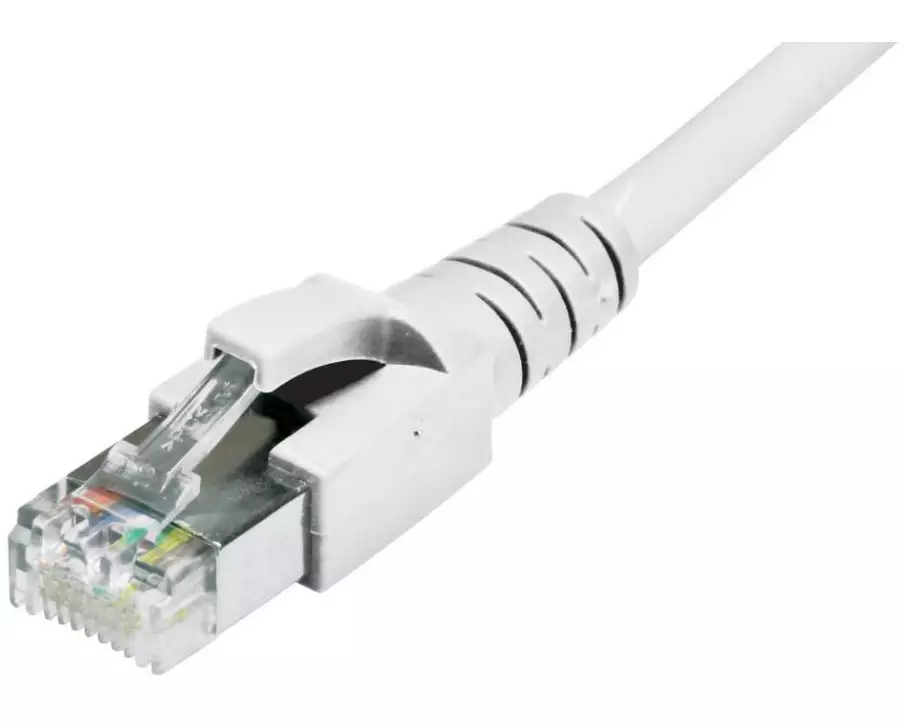 Dätwyler IT Infra Patchkabel RJ-45 - RJ-45, Cat 6A, S/FTP, 7.5 m, Weiss
