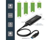 StarTech.com Drive Enclosure SATA/600, M.2