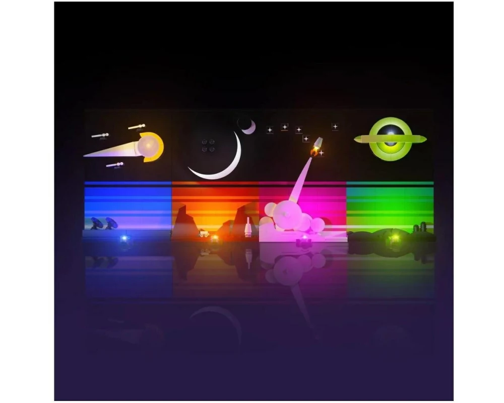 Light My Bricks LED-Licht-Set für LEGO 21340 Geschichten Weltraum