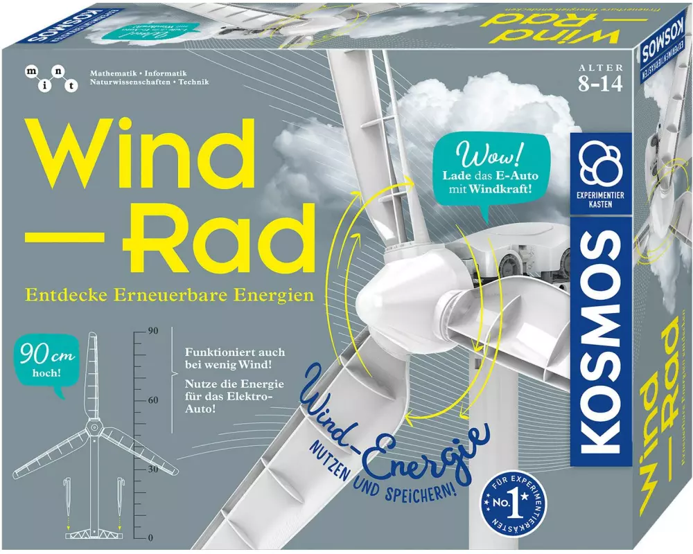 Kosmos Experimentierkasten Wind-Rad