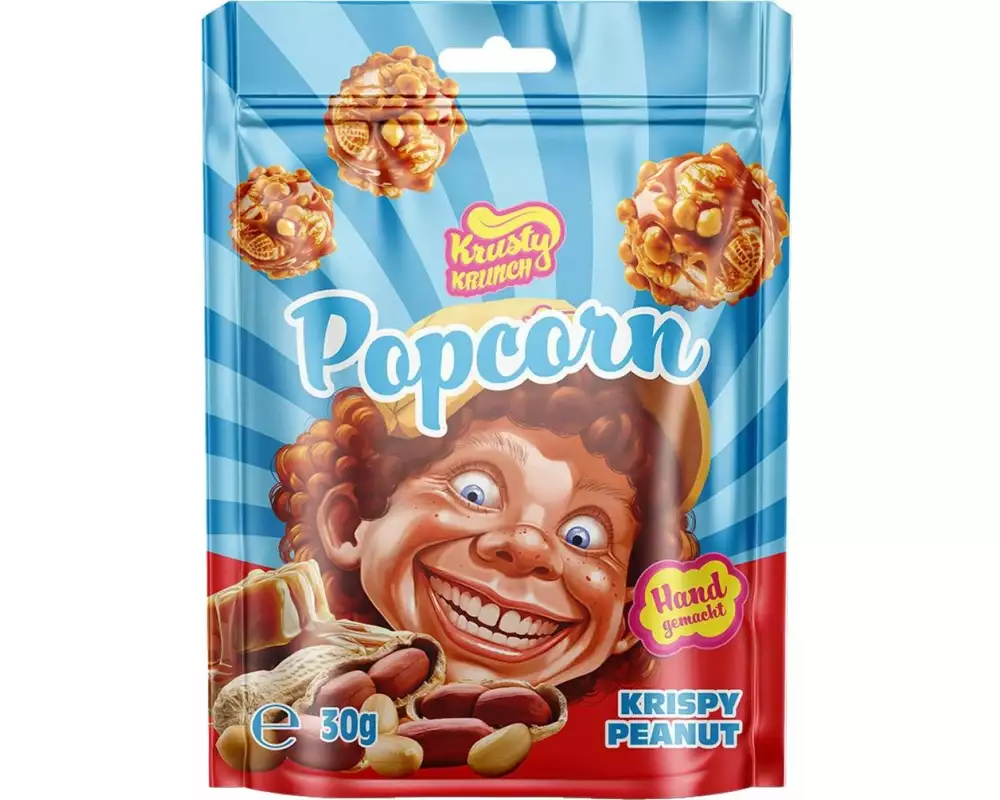 Krusty Krunch Popcorn Krispy Peanut 30 g