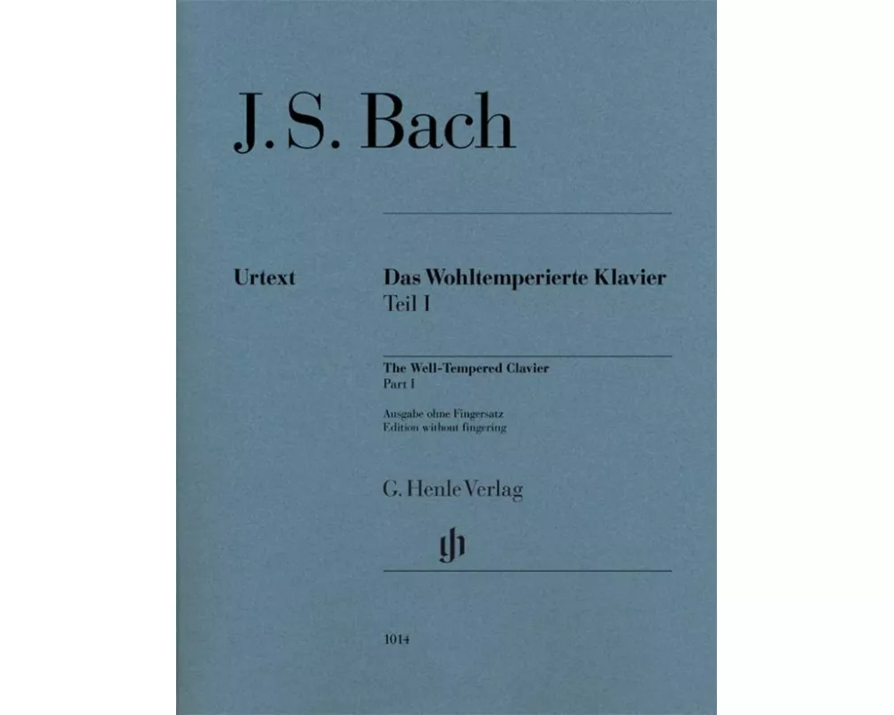 Das Wohltemperierte Klavier Teil I BWV 846-869
