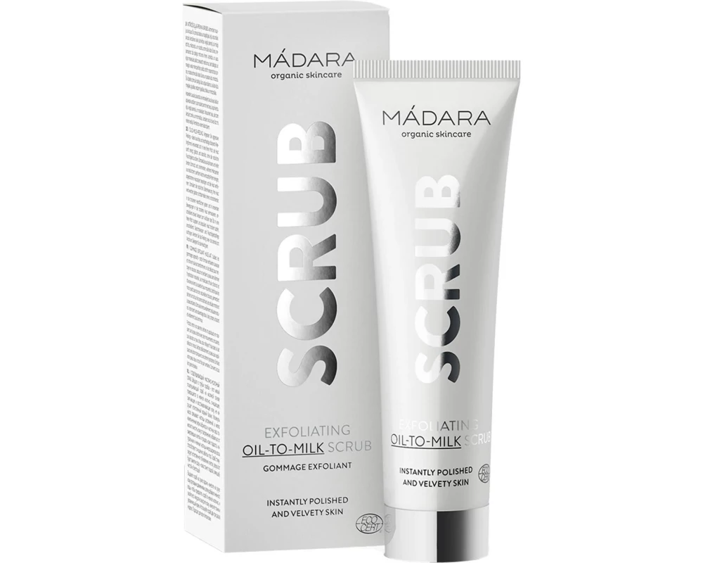 MÁDARA Exfoliating Oil-To-Milk Scrub 60 ml