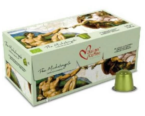 Italian Coffee Kaffeekapseln Michelangelo 20 Stück