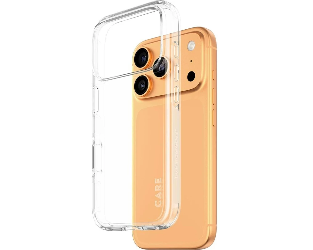 CARE Flagship Case Urban Combat iPhone 17 Pro Transparent