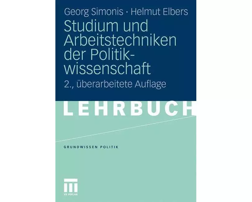 Studium und Arbeitstechniken der Politikwissenschaft