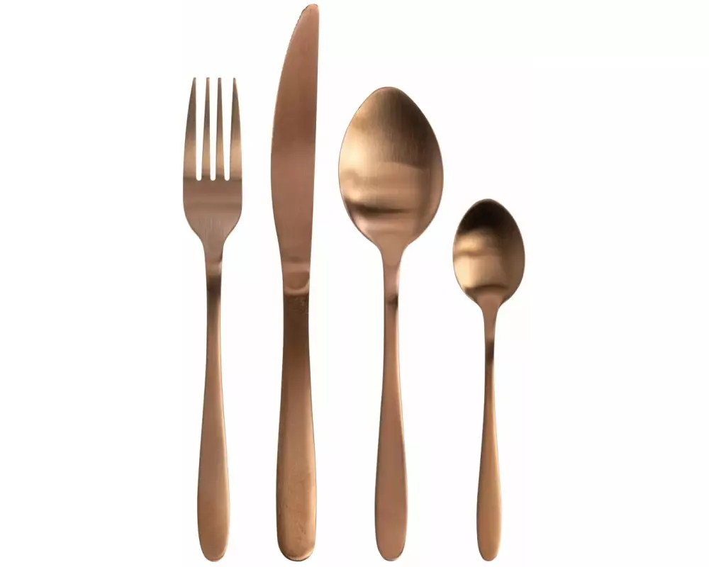 FURBER Besteck-Set 16-teilig, Kupfer