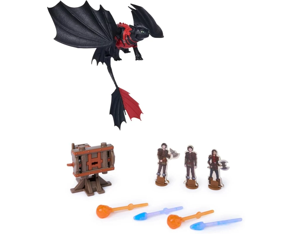 Spinmaster Drachenkampf-Spielset Ohnezahn