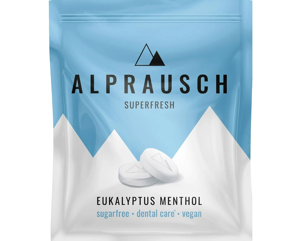 ALPRAUSCH Bonbons Extra-Frisch Eucalyptus-Menthol 22 g