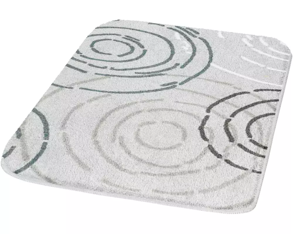 Kleine Wolke Badteppich Splash 60 x 90 cm, Grau