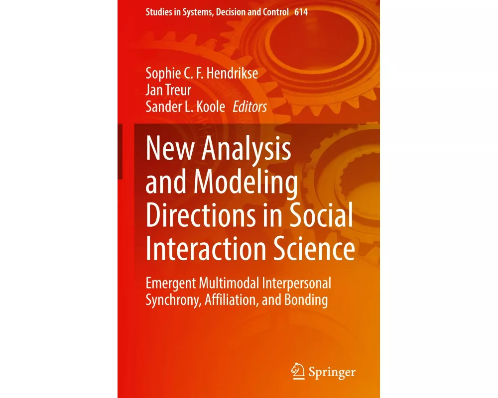 New Analysis and Modeling Directions in Social Interaction Science