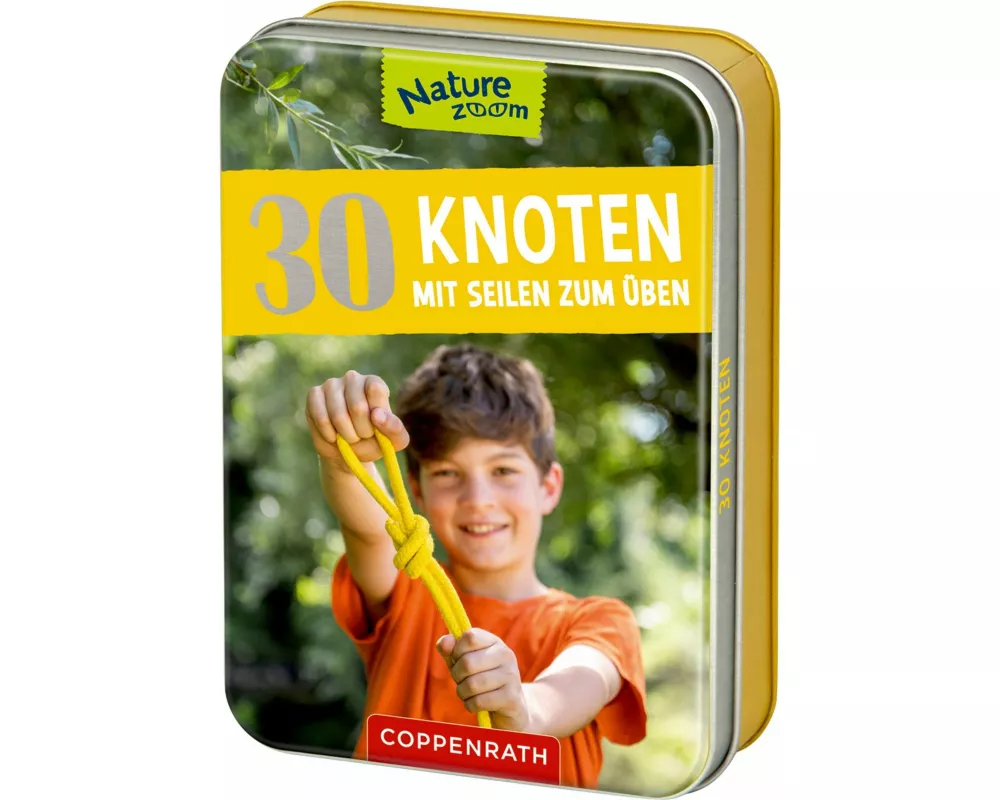 30 Knoten mit Seilen zum Üben