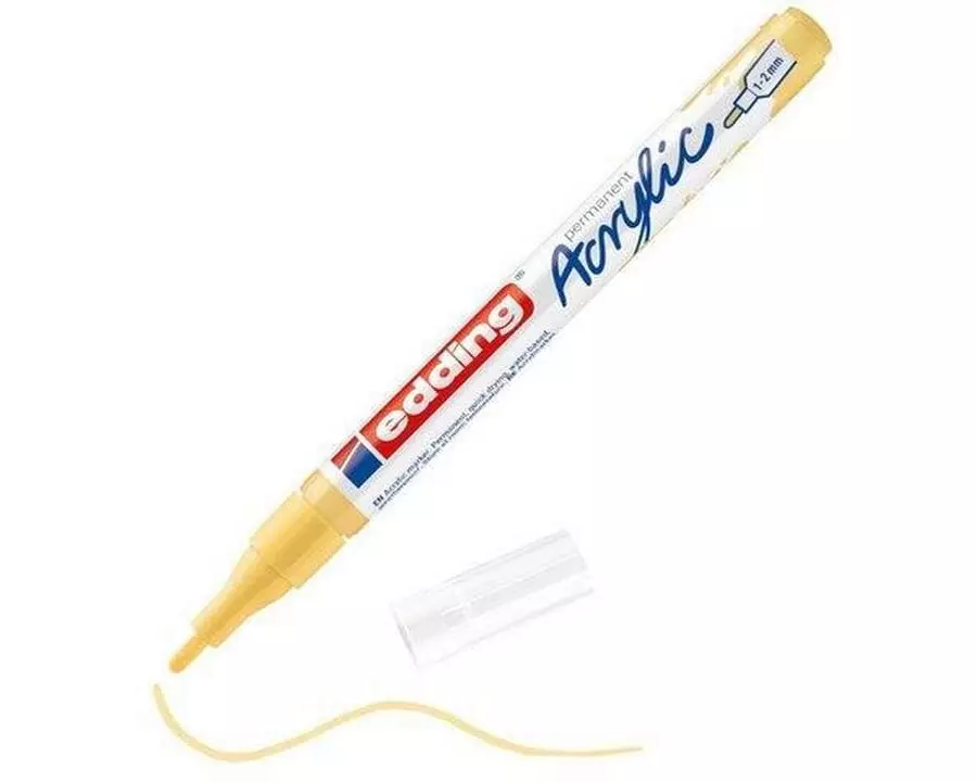 edding Acrylmarker 5300 Pastellgelb