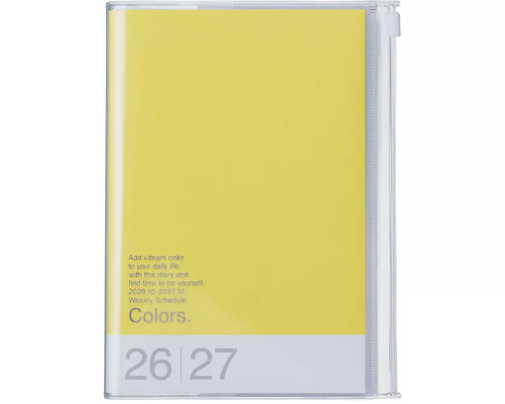 MARK'S 2026/27 Diary B6 Colors // Yellow