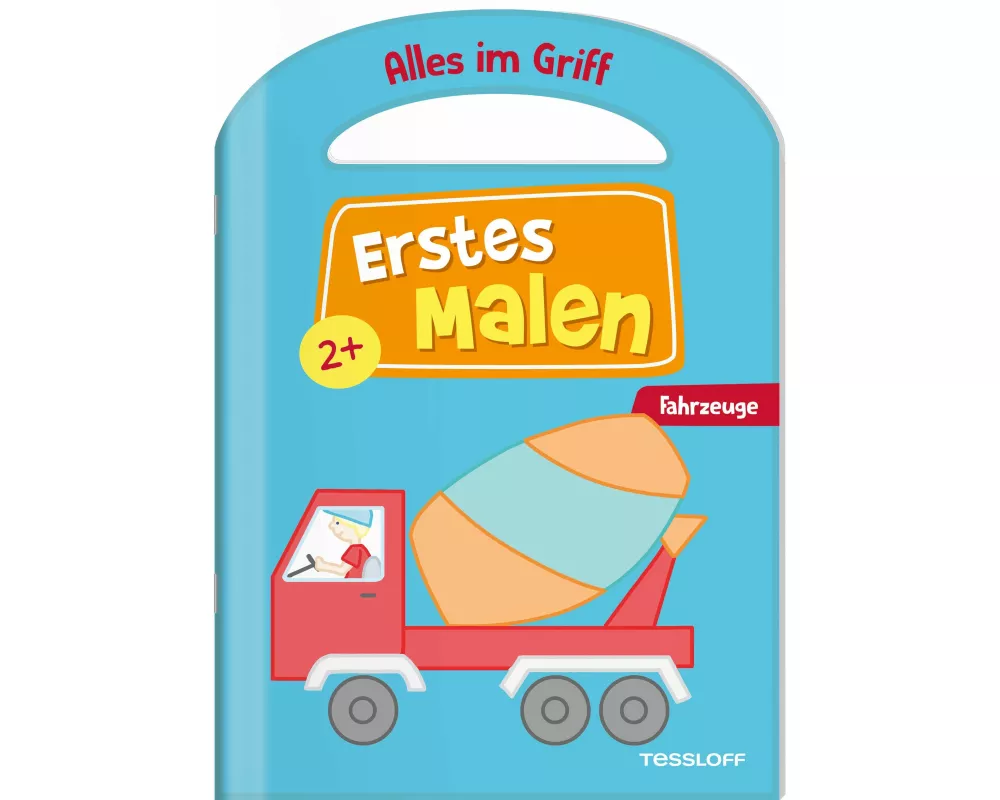 Alles im Griff. Erstes Malen. Fahrzeuge