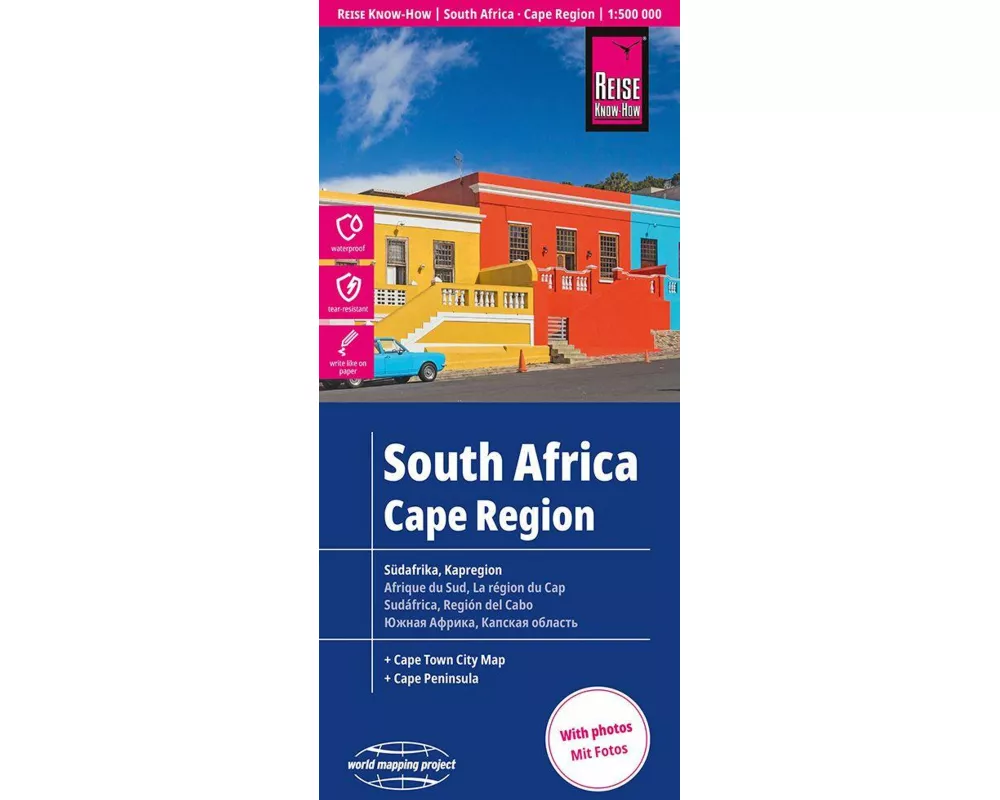 Reise Know-How Landkarte Südafrika Kapregion | South Africa, Cape Region (1:500.000)