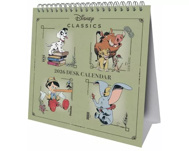 Disney Heritage 2026 Desk Easel Calendar