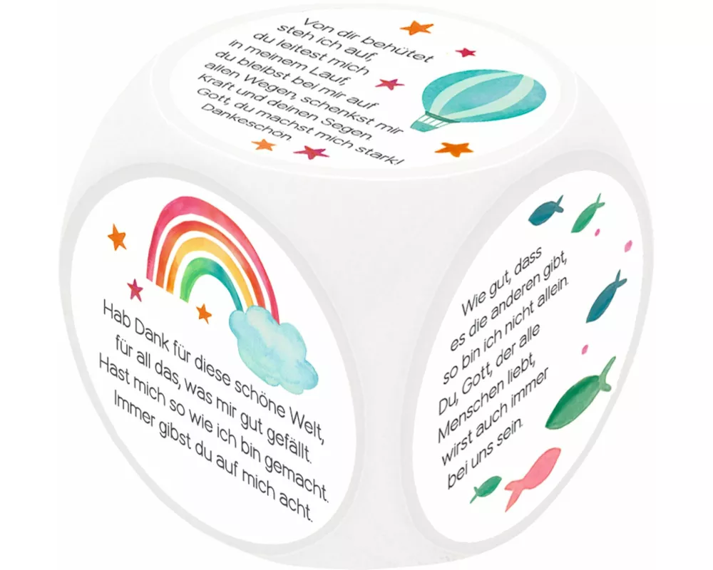 Mein Gebetswürfel – Danke