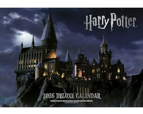 Harry Potter 2026 A3 Deluxe Calendar