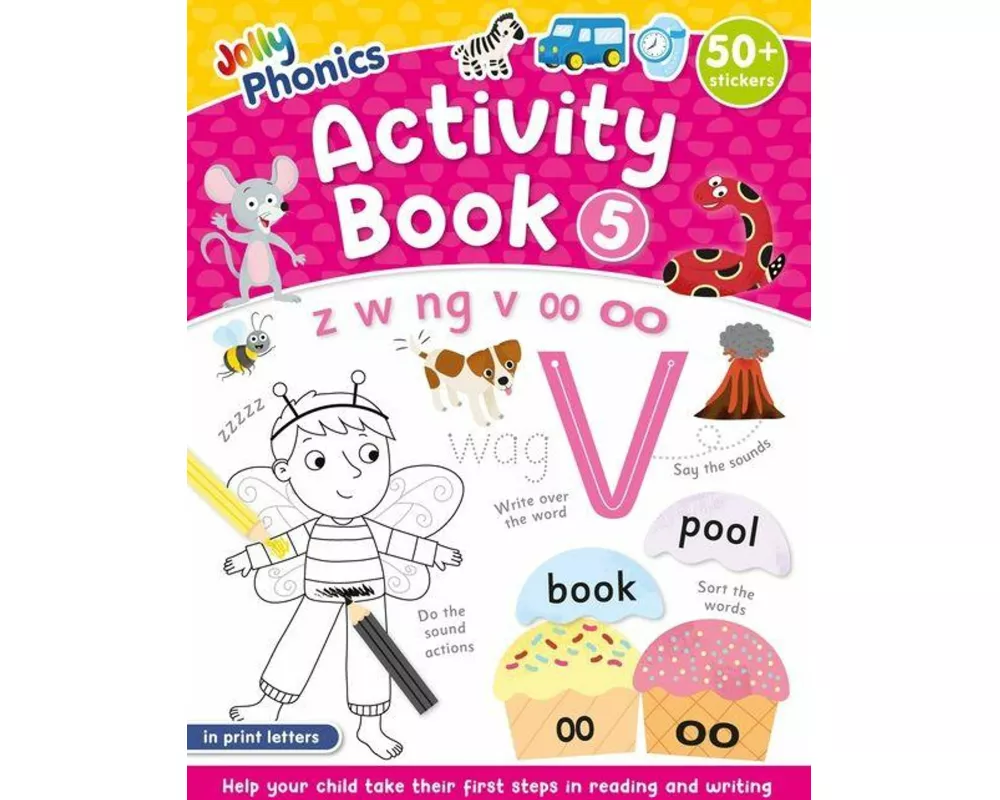 Jolly Phonics Activity Book 5