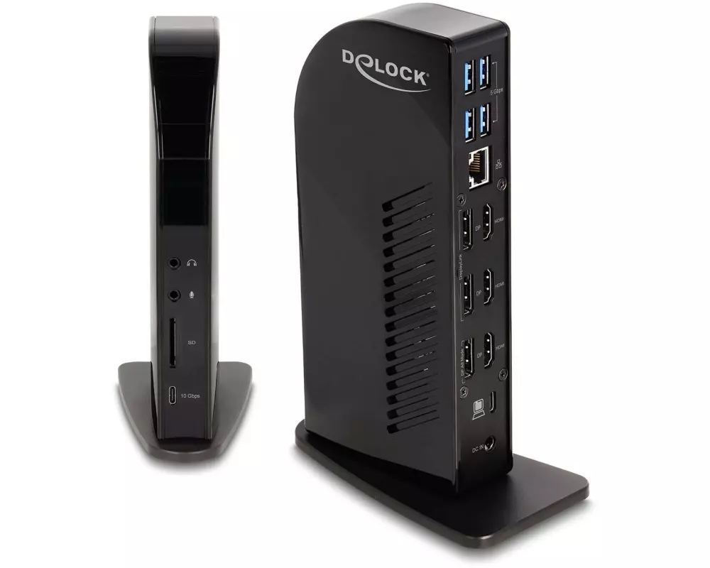 Delock Dockingstation USB Type-C Triple Display 4K PD 96 W