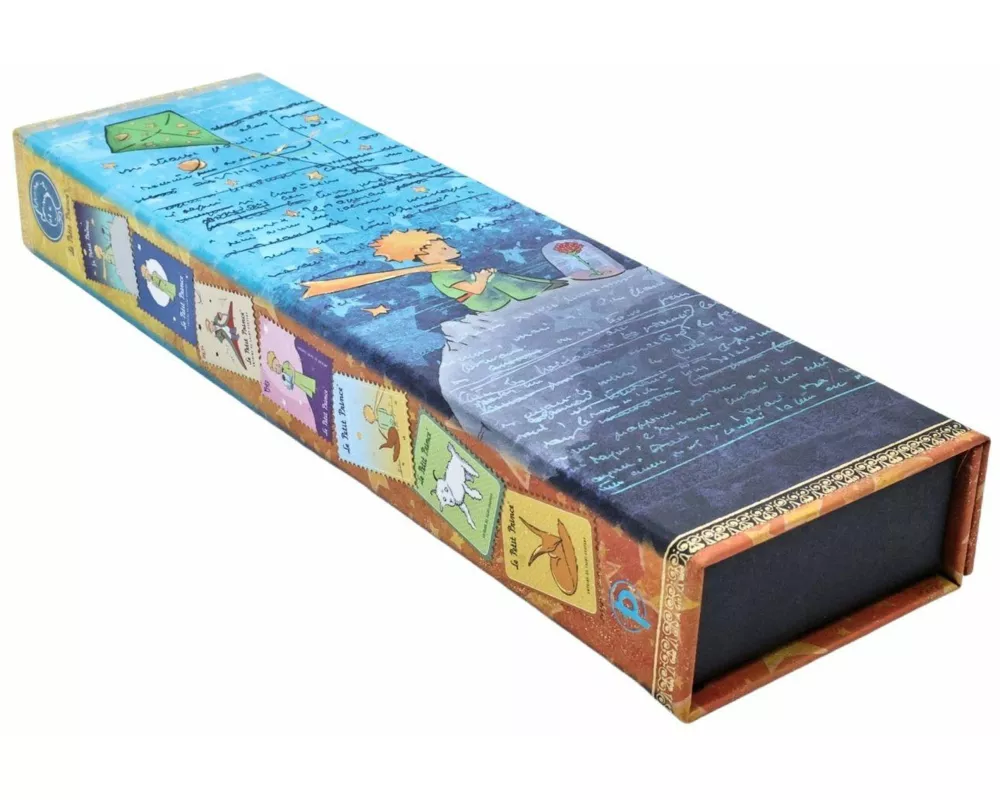 Saint-Exupéry, The Little Prince (Embellished Manuscripts Collection) Pencil Case (Wrap Closure)