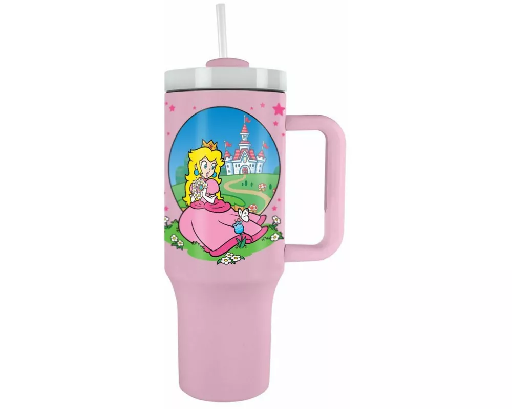 SUPER MARIO (PEACH) 40oz TUMBLER