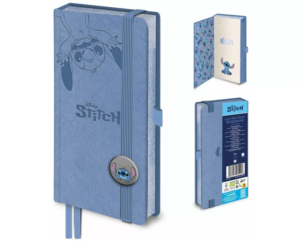 Stitch (monochrome) Luxe Slider Slim