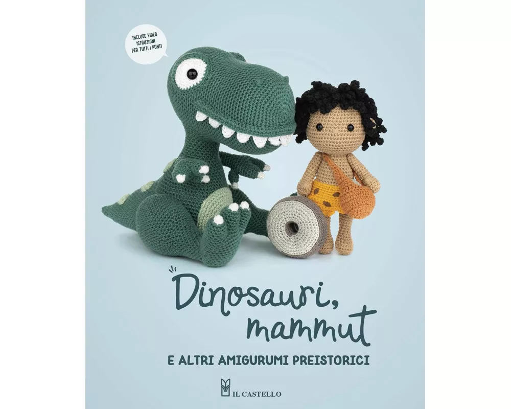 Dinosauri, mammut e altri amigurumi preistorici
