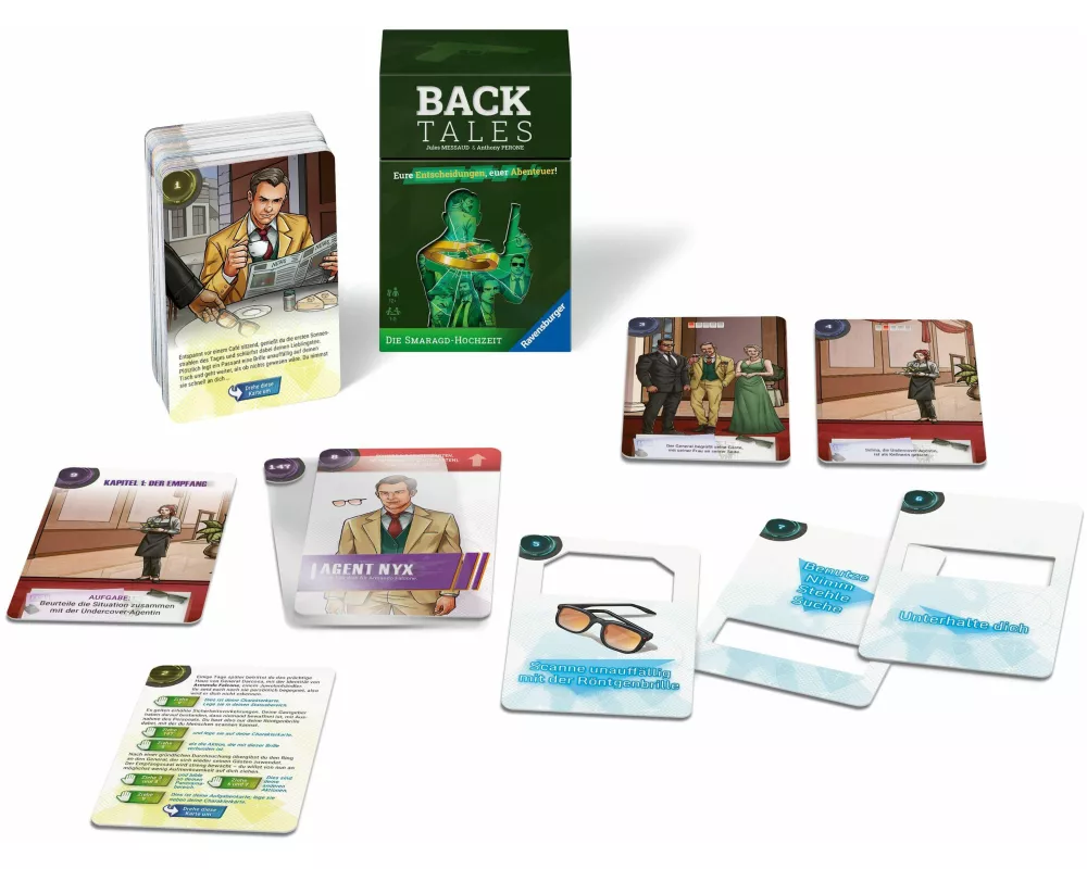 Back Tales Die Smaragd-Hochzeit - Kartenspiel ab 12 Jahre