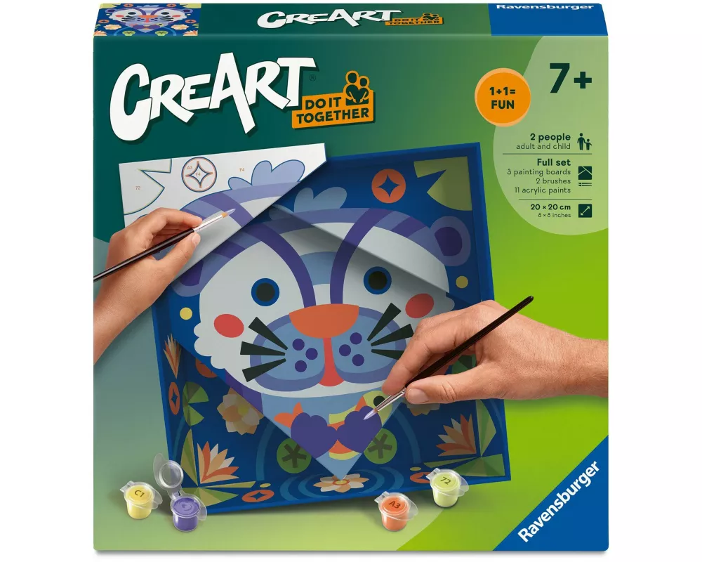 CreArt, Malen nach Zahlen Do it together - Otter