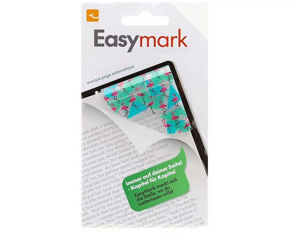 Easymark Flamingo - Dein smartes Magnet-Lesezeichen