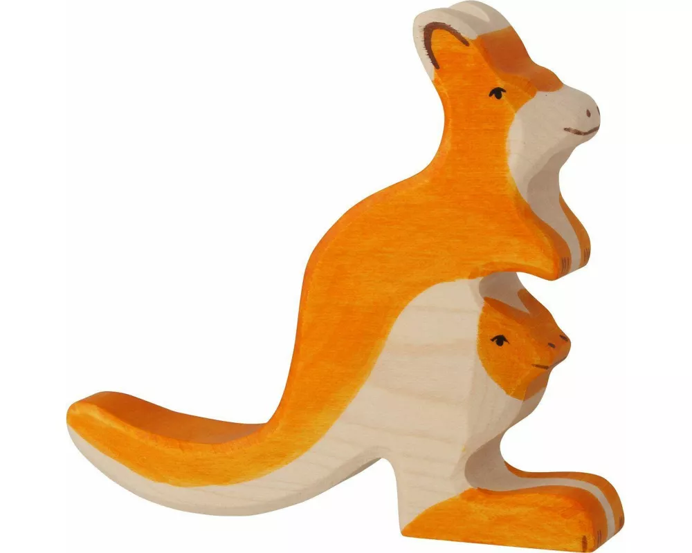 Känguruh mit Jungem