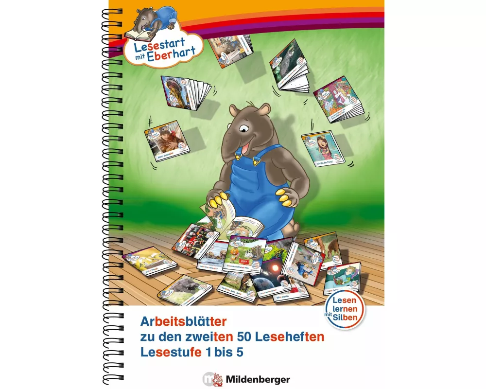 Lesestart mit Eberhart - Arbeitsblätter zu den zweiten 50 Leseheften