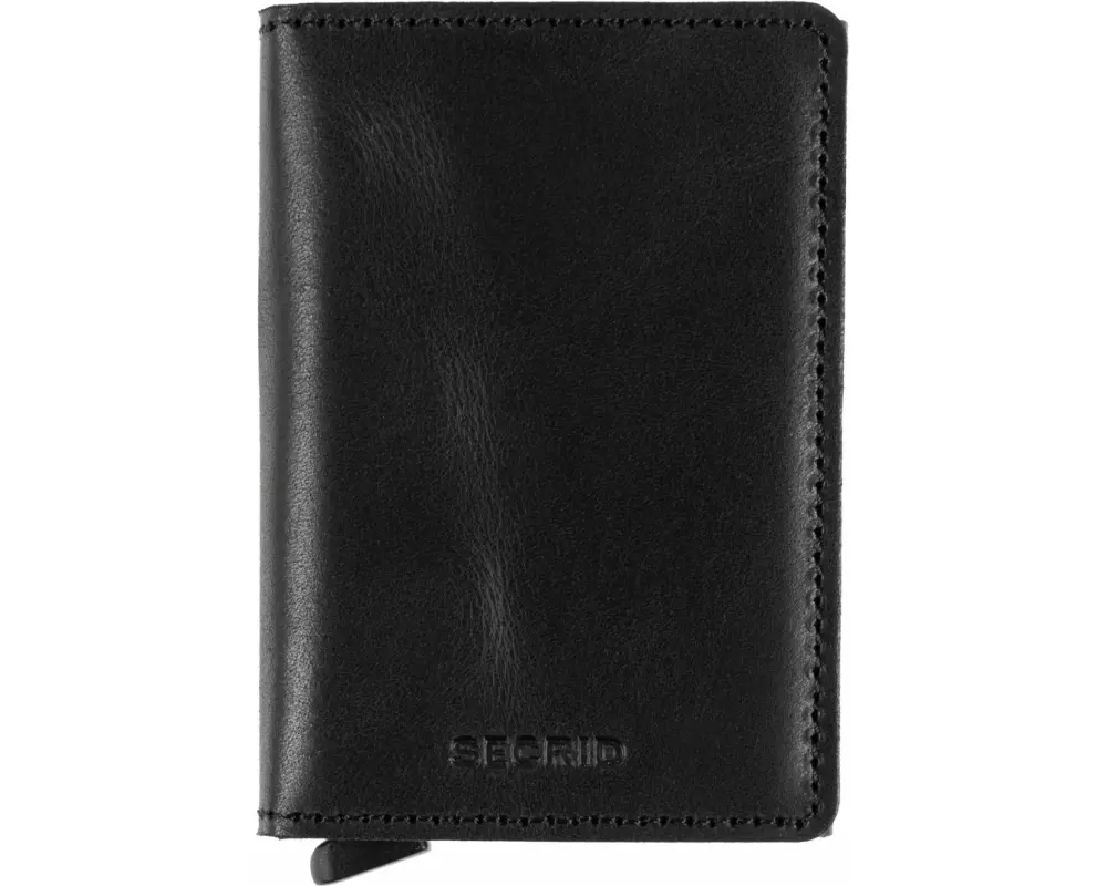 SECRID Portemonnaie Slimwallet Vintage Black