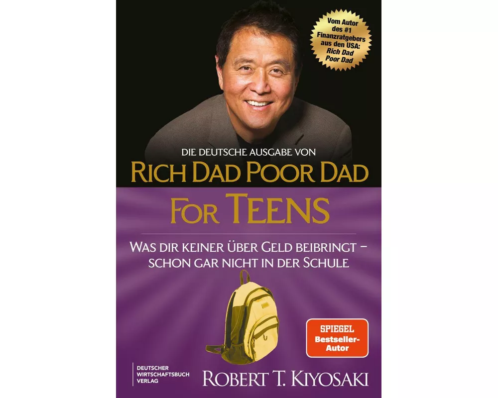 Die deutsche Ausgabe von Rich Dad Poor Dad for Teens