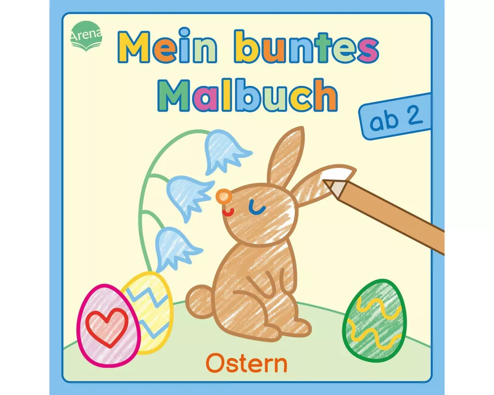 Mein buntes Malbuch ab 2. Ostern