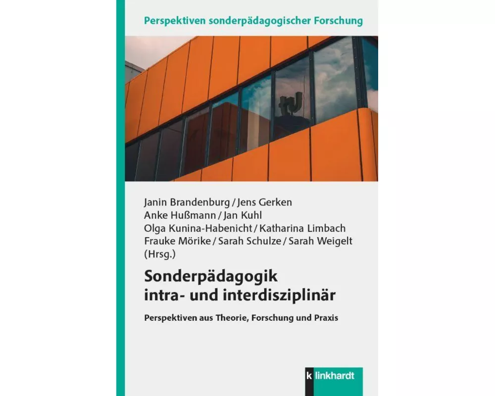 Sonderpädagogik intra- und interdisziplinär