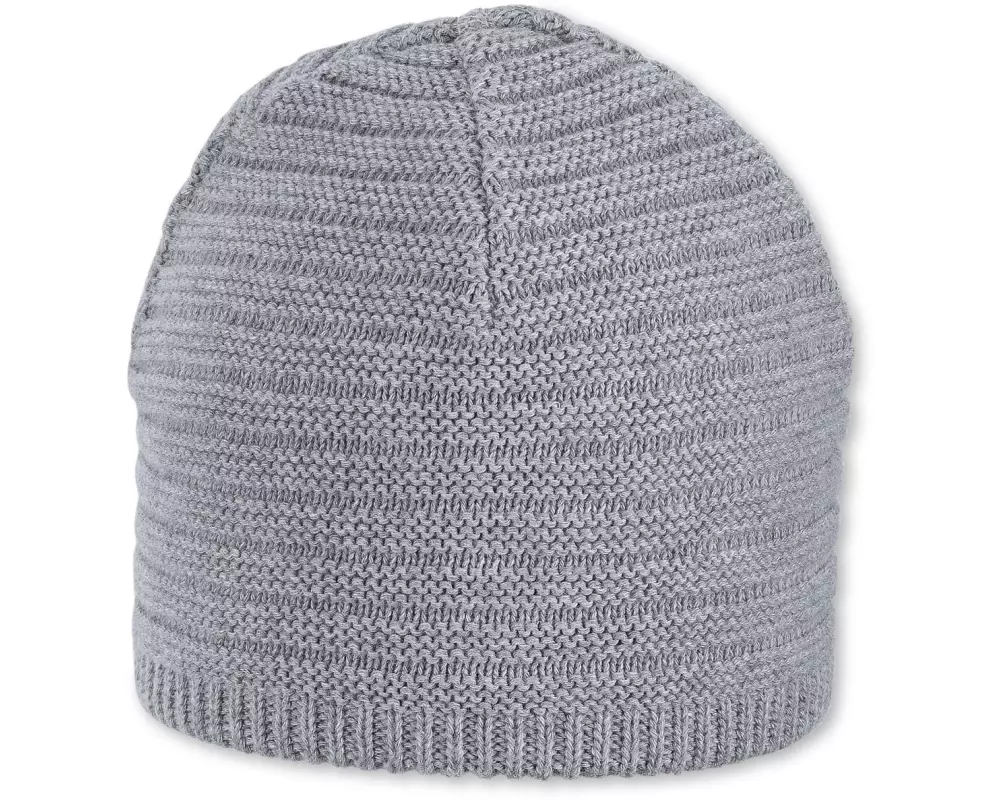 Sterntaler Wintermütze Rippe Silber Gr. 41