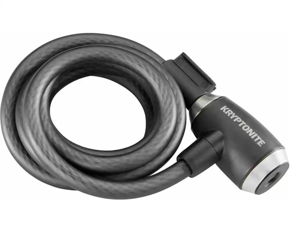Kryptonite Veloschloss KryptoFlex 1218 - Schwarz