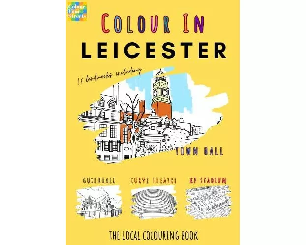 Leicester Colouring Book (A4)