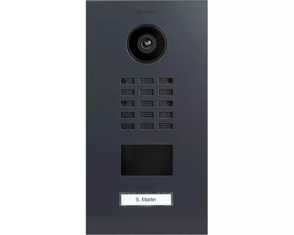 Doorbird IP Video Türsprechanlage D21xKH , RAL 7016